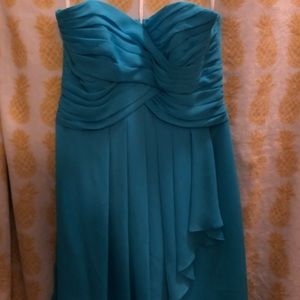 David’s Bridal bridesmaid dress.